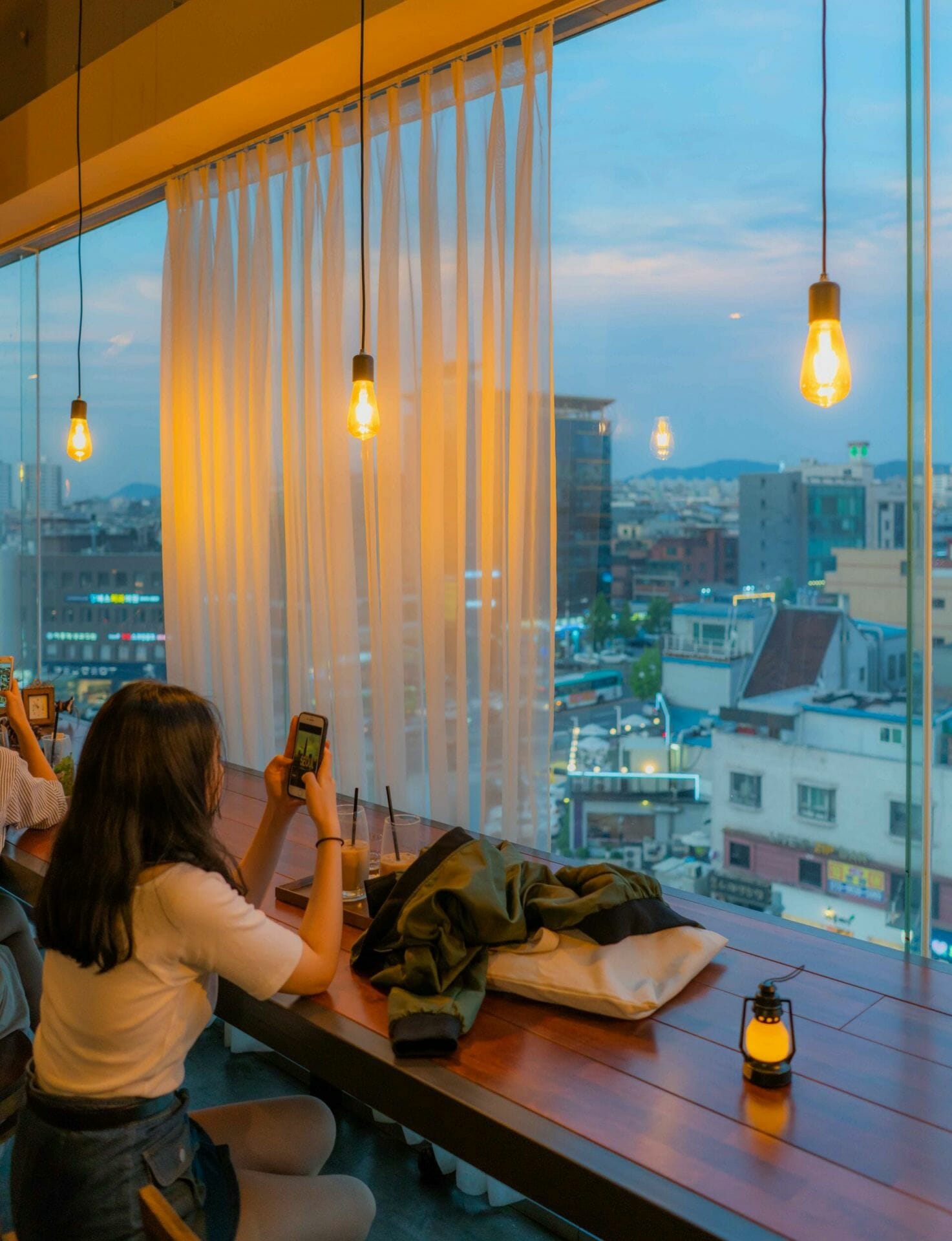 Seoul At Night - Best Views, Activities, Areas And More 67 Cafe Seoulism Window Seat