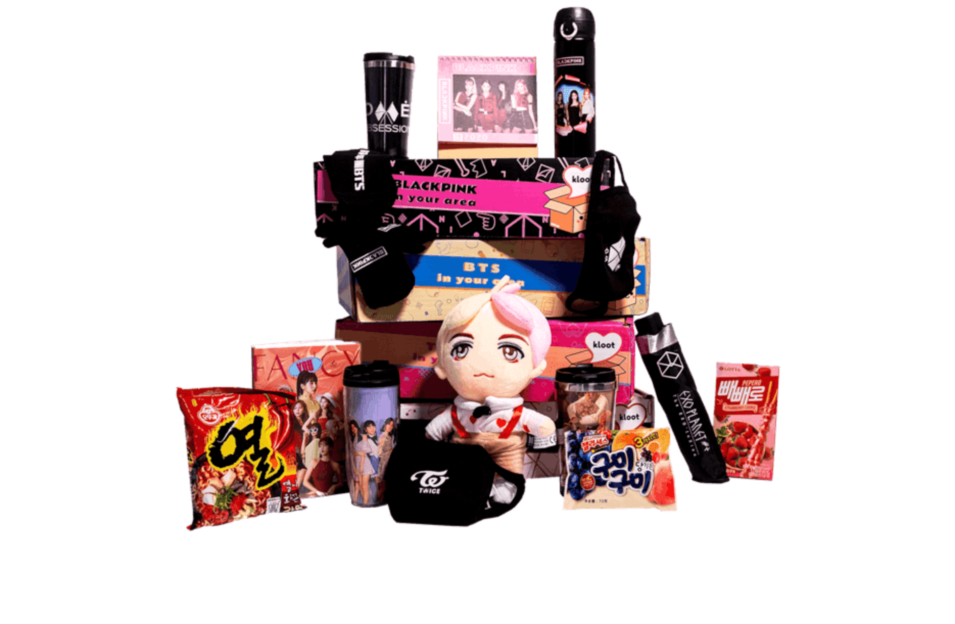 19 Best Kpop Stores - Kpop Merchandise Websites 23 Products included in the Kloot Box