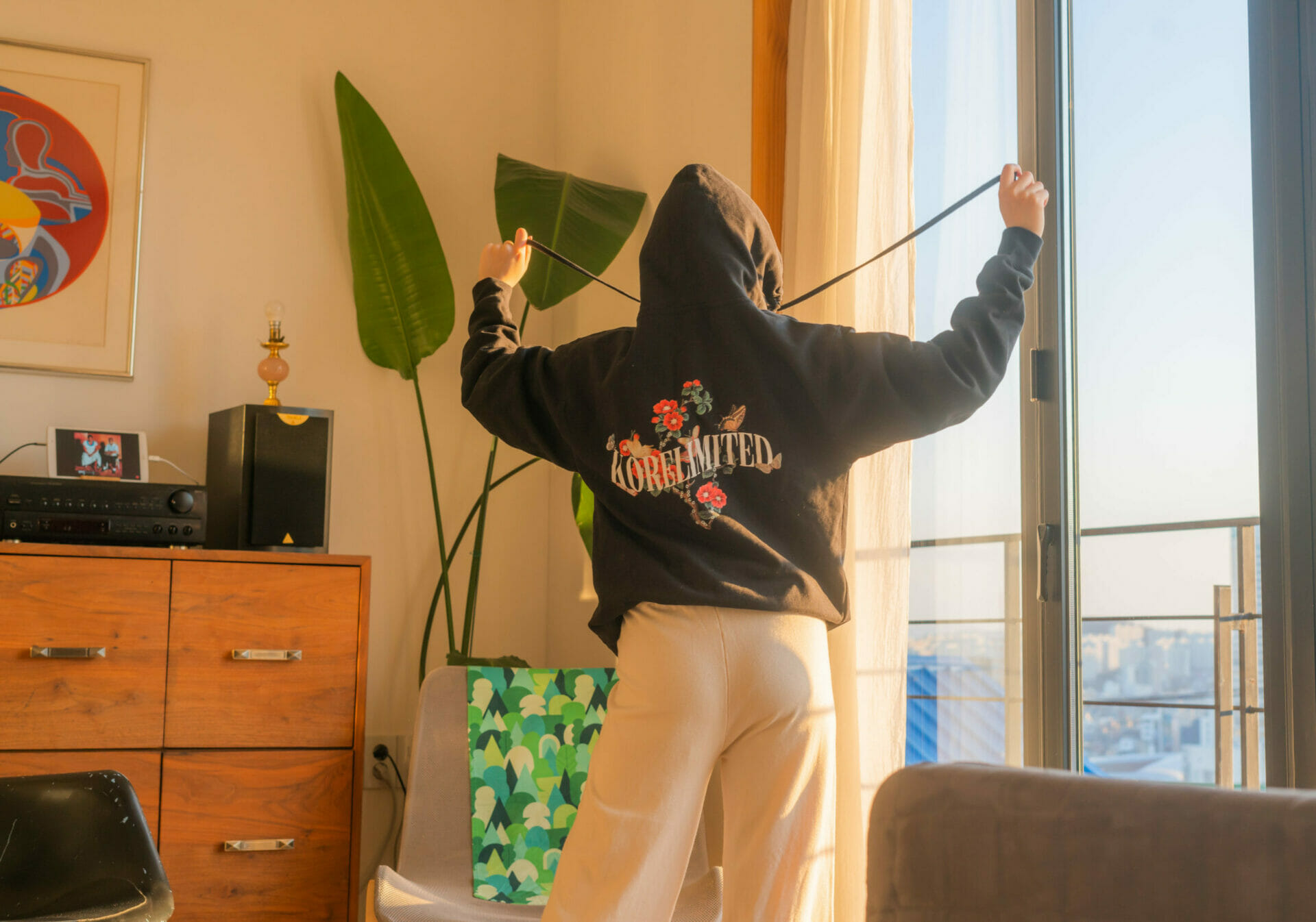 33 Best Korean Gifts - Unique Korean Souvenirs For Friends And Family 19 Kore Limited hoodie with birds and roses