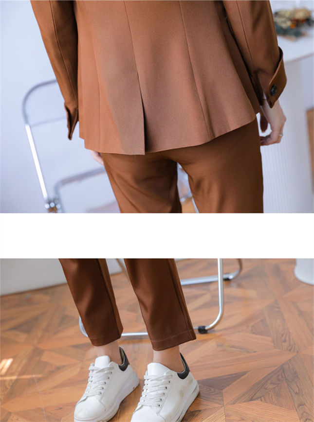 Retro Wholesale Tailored Collar One Button Slim Long Suits2 Retro Tailored Collar One Button Slim Long Suits 5