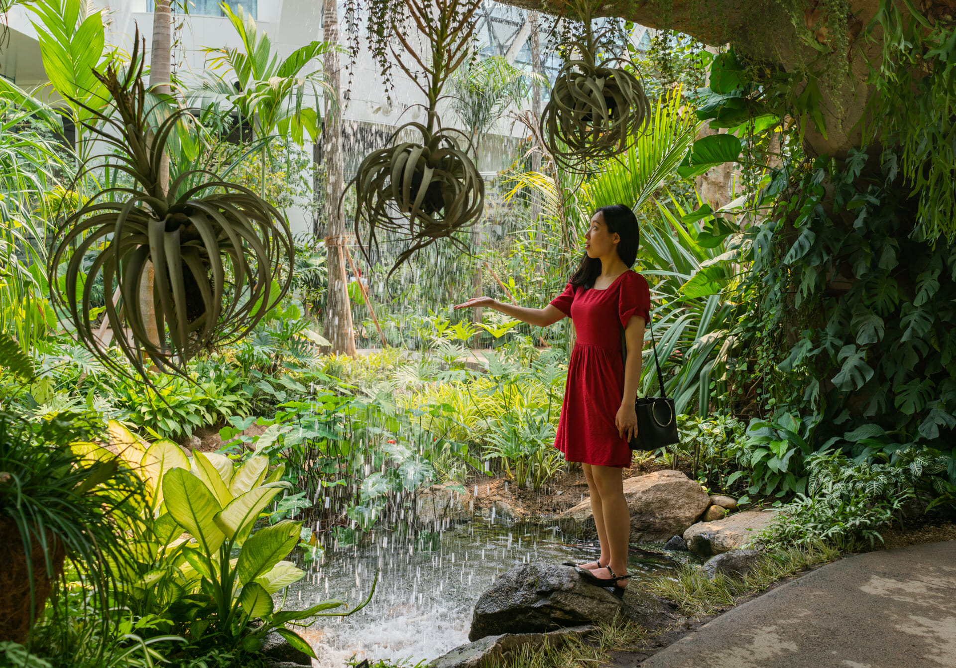 Top Korean Fashion Trends In 2023 63 Waterfall at Seoul Botanic Park